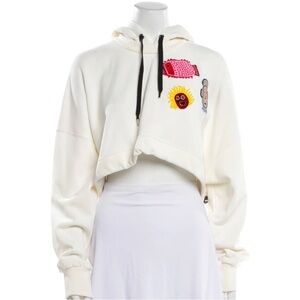 Louis Vuitton Cropped Cotton Hoodie M NWT